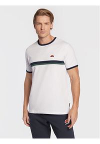 Ellesse T-Shirt Lascio SHP15996 Biały Regular Fit. Kolor: biały. Materiał: bawełna #1