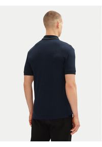 EA7 Emporio Armani Polo 7M000300 AF13739 UB102 Granatowy Slim Fit. Typ kołnierza: polo. Kolor: niebieski. Materiał: wiskoza