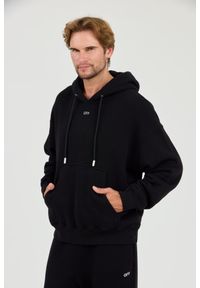 OFF-WHITE Czarna męska bluza Off Stamp Skate Hoodie, Rozmiar XL. Kolor: czarny #6