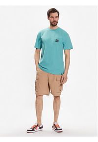 DC T-Shirt Star Pocket ADYZT05043 Niebieski Relaxed Fit. Kolor: niebieski. Materiał: bawełna
