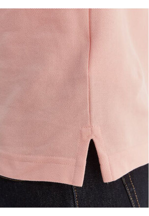 GANT - Gant Polo Shield 2220 Różowy Slim Fit. Typ kołnierza: polo. Kolor: różowy. Materiał: bawełna
