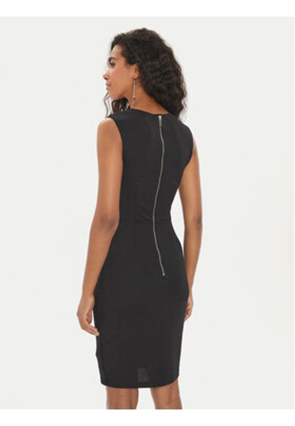 Marciano Guess Sukienka koktajlowa Doris 4YGK18 6263A Czarny Slim Fit. Kolor: czarny. Materiał: syntetyk. Styl: wizytowy