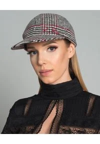 RUSLAN BAGINSKIY - Wełniana czapka z daszkiem. Kolor: beżowy. Materiał: wełna
