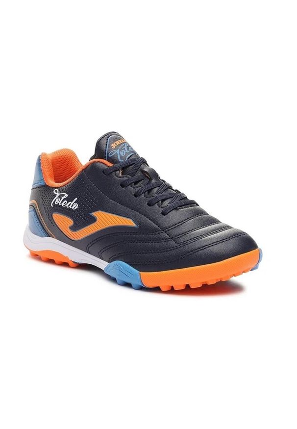 Buty do piłki nożnej dla dzieci Joma Toledo TF. Kolor: niebieski. Sport: piłka nożna