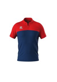 ERREA - Polo Errea Bob. Typ kołnierza: polo. Kolor: czerwony, niebieski, wielokolorowy. Styl: wakacyjny, sportowy #1