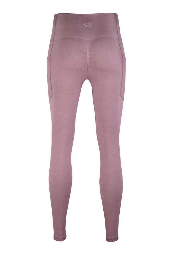 BESHAPED - Legginsy fitness damskie Beshaped Lift Me Up z kieszeniami. Kolor: czerwony, wielokolorowy, różowy. Materiał: nylon. Sport: fitness