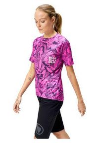 ENDURA - Koszulka rowerowa damska Endura Grid Floral Ltd W. Kolor: różowy. Sport: kolarstwo