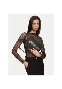 Love Moschino - Torebka LOVE MOSCHINO. Kolor: czarny
