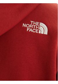 The North Face Bluza Drew Peak NF0A89EM Czerwony ciemny Regular Fit. Kolor: czerwony. Materiał: bawełna #5