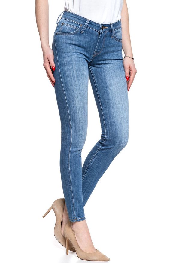 Lee - SPODNIE DAMSKIE LEE SCARLETT HIGH BLUE L526PFYO 112111798