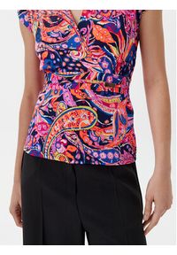 Morgan Bluzka 251-DPLAYA Kolorowy Regular Fit. Materiał: syntetyk. Wzór: kolorowy #2