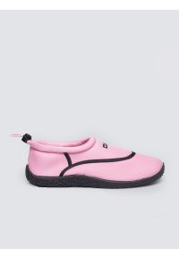Big-Star - Buty damskie do wody różowe NN274A800 601. Okazja: na plażę. Nosek buta: okrągły. Kolor: różowy. Materiał: materiał, guma. Wzór: kolorowy. Styl: wakacyjny, sportowy #1
