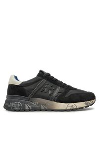 Premiata Sneakersy Lander 7079 Czarny. Kolor: czarny. Materiał: materiał #1