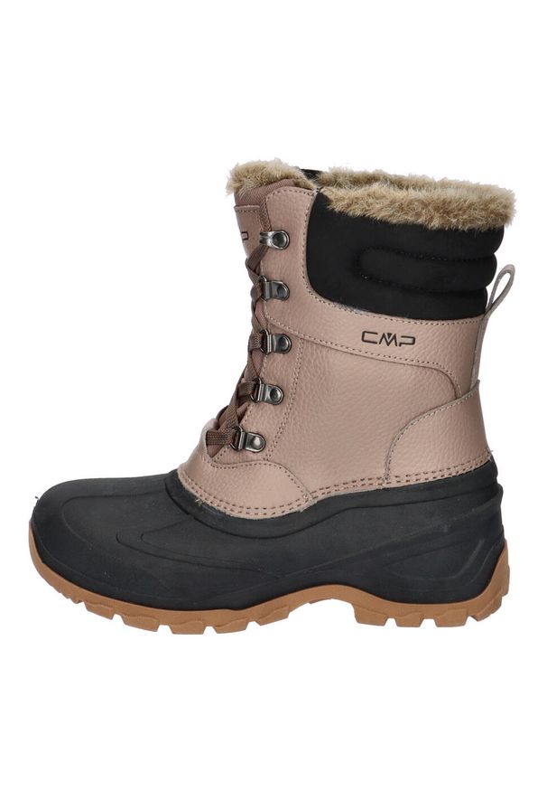 Śniegowce damskie CMP ATKA. Kolor: wielokolorowy, czarny, beżowy. Sezon: zima. Styl: sportowy