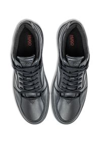 Hugo - Sneakersy męskie czarne HUGO Switon. Okazja: na co dzień. Kolor: czarny #6
