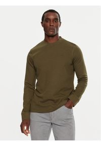 INDICODE Longsleeve Valento 45-660 Zielony Regular Fit. Kolor: zielony. Materiał: syntetyk, bawełna. Długość rękawa: długi rękaw #1