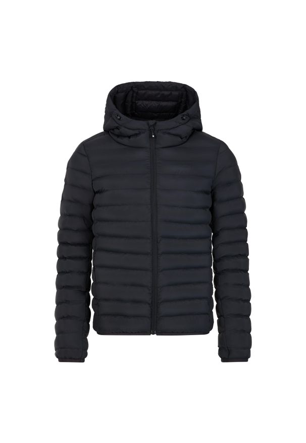 Kurtka puchowa z kapturem dla kobiet Protest Ice. Typ kołnierza: kaptur. Kolor: czarny. Materiał: puch. Sezon: zima. Sport: narciarstwo