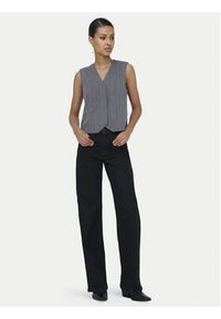 only - ONLY Kamizelka garniturowa Jackie 15364317 Szary Regular Fit. Kolor: szary. Materiał: syntetyk #5