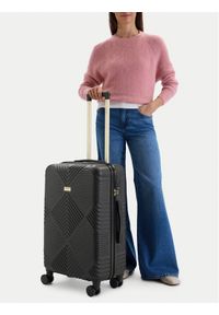 Nine West Walizka średnia CEO-NW-M-001-09 BLACK Czarny. Kolor: czarny #1