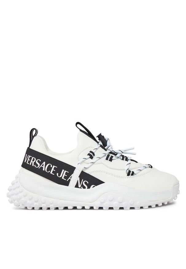 Versace Jeans Couture Sneakersy 75YA3SN2 Biały. Kolor: biały