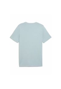 Puma Koszulka Ess 2 Color Small No.1 Logo 68471767. Kolor: zielony