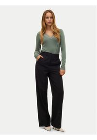 Vero Moda Bluzka Rosa 10298832 Zielony Regular Fit. Kolor: zielony. Materiał: wiskoza #4