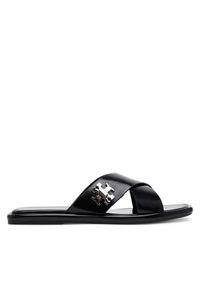 Klapki Tory Burch. Kolor: czarny