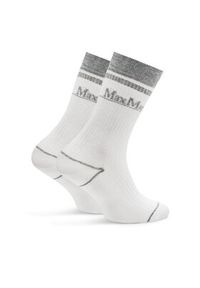 Max Mara Leisure Skarpety długie Gabarra 2426556018 Szary. Kolor: szary. Materiał: bawełna #2