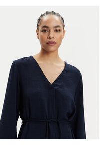 JDY Sukienka codzienna Divya 15321343 Granatowy Regular Fit. Okazja: na co dzień. Kolor: niebieski. Materiał: syntetyk. Typ sukienki: proste. Styl: casual #4