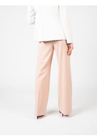 Pinko Spodnie "Prolifico" | 100366 A0IH | Kobieta | Beżowy. Stan: podwyższony. Kolor: beżowy. Materiał: wełna, poliester, elastan. Wzór: gładki. Styl: elegancki #4
