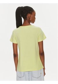 Pinko T-Shirt 100355 A1NW Żółty Regular Fit. Kolor: żółty. Materiał: bawełna #5