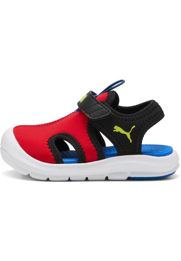 Sandały Puma Fun Racer Sandal V Inf, Dzieci. Kolor: czerwony. Materiał: materiał