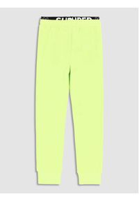 COCCODRILLO - Coccodrillo Spodnie dresowe WC3120101DRJ Zielony Regular Fit. Kolor: zielony. Materiał: bawełna, dresówka #3