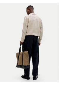 Jack & Jones Koszula Lawrence 12293563 Beżowy jasny Regular Fit. Kolor: beżowy. Materiał: len #5