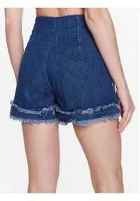 Pinko Szorty materiałowe 100405 A0I3 Niebieski Regular Fit. Kolor: niebieski. Materiał: bawełna #4