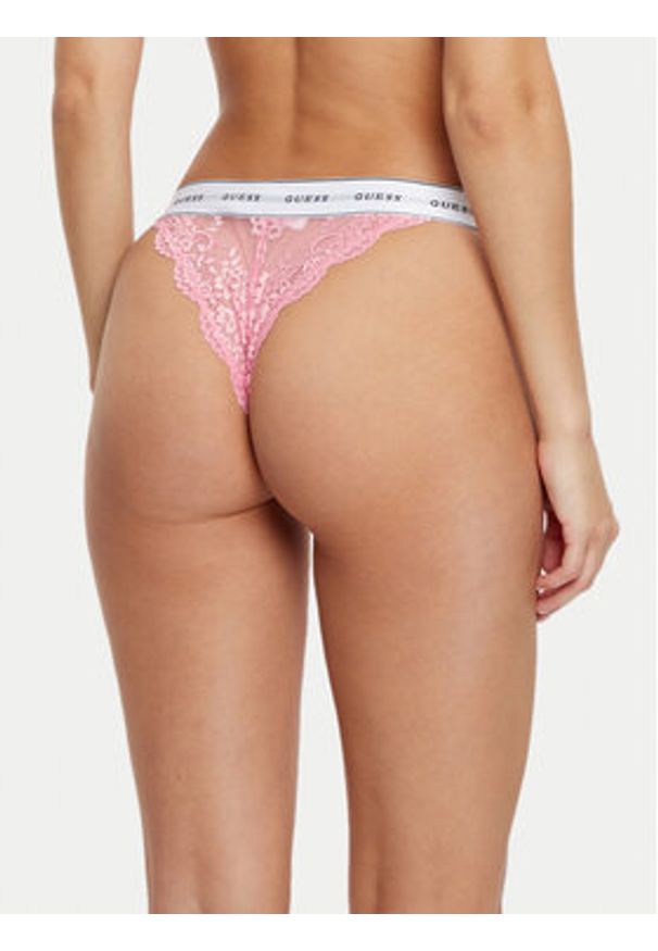 Guess Figi brazylijskie O97E01 KBBT0 Różowy. Kolor: różowy. Materiał: syntetyk