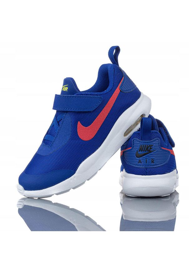 Buty Sportowe Dziecięce Nike Air Max Oketo. Kolor: niebieski. Model: Nike Air Max. Sport: turystyka piesza