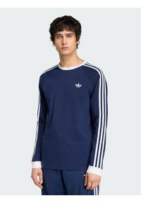 Adidas - adidas Longsleeve KT5066 Granatowy Regular Fit. Kolor: niebieski. Materiał: bawełna. Długość rękawa: długi rękaw #1