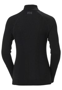 Bluza damska 1/2 zip Helly Hansen h1 pro lifa seamless. Kolor: czarny