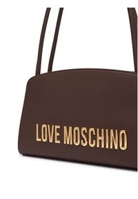 Love Moschino - LOVE MOSCHINO Torebka JC4187PP1PKD0300 Brązowy. Kolor: brązowy. Materiał: skórzane #4