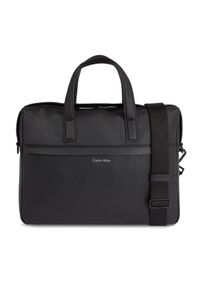 Calvin Klein Torba na laptopa Ck Must Laptop Bag K50K511596 Czarny. Kolor: czarny. Materiał: skóra #1
