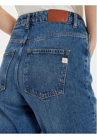 Fracomina Jeansy FP24WVD005D41993 Niebieski Mom Fit. Kolor: niebieski