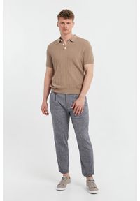 JOOP! Jeans - Polo męskie dzianinowe Colinor JOOP! JEANS. Typ kołnierza: polo. Materiał: dzianina #3