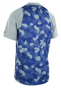 Koszulka rowerowa męska ION Scrub tidal green. Kolor: niebieski. Sport: kolarstwo