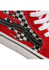 Vans Sneakersy Sk8-Hi VN000D5FIZQ1 Czerwony. Kolor: czerwony. Materiał: skóra, zamsz