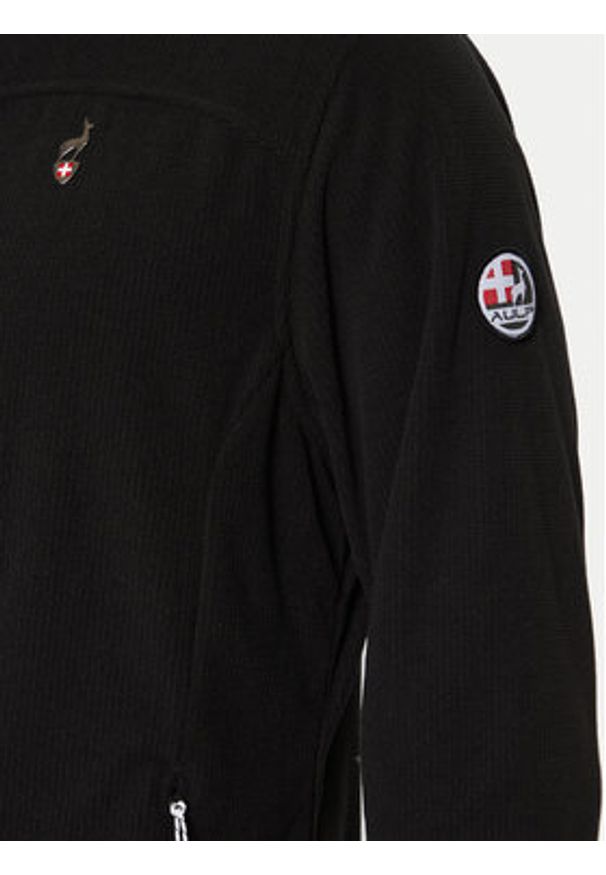 Aulp Polar Ruben Czarny Regular Fit. Kolor: czarny. Materiał: syntetyk