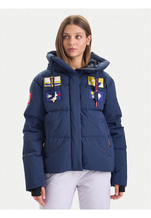 Rossignol Kurtka narciarska Jcc All Snow RLOWJ21 Granatowy Relaxed Fit. Kolor: niebieski. Materiał: syntetyk. Sport: narciarstwo