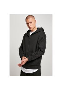 Bluza z kapturem Urban Classics organic z zamkiem błyskawicznym. Typ kołnierza: kaptur. Kolor: czarny #1