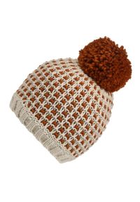 Regatta - Damska Czapka Dalary Bobble. Kolor: wielokolorowy, brązowy, biały. Sezon: zima. Styl: sportowy #1