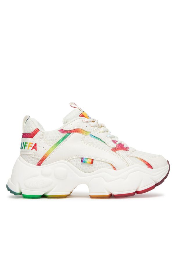 Sneakersy Buffalo. Kolor: biały